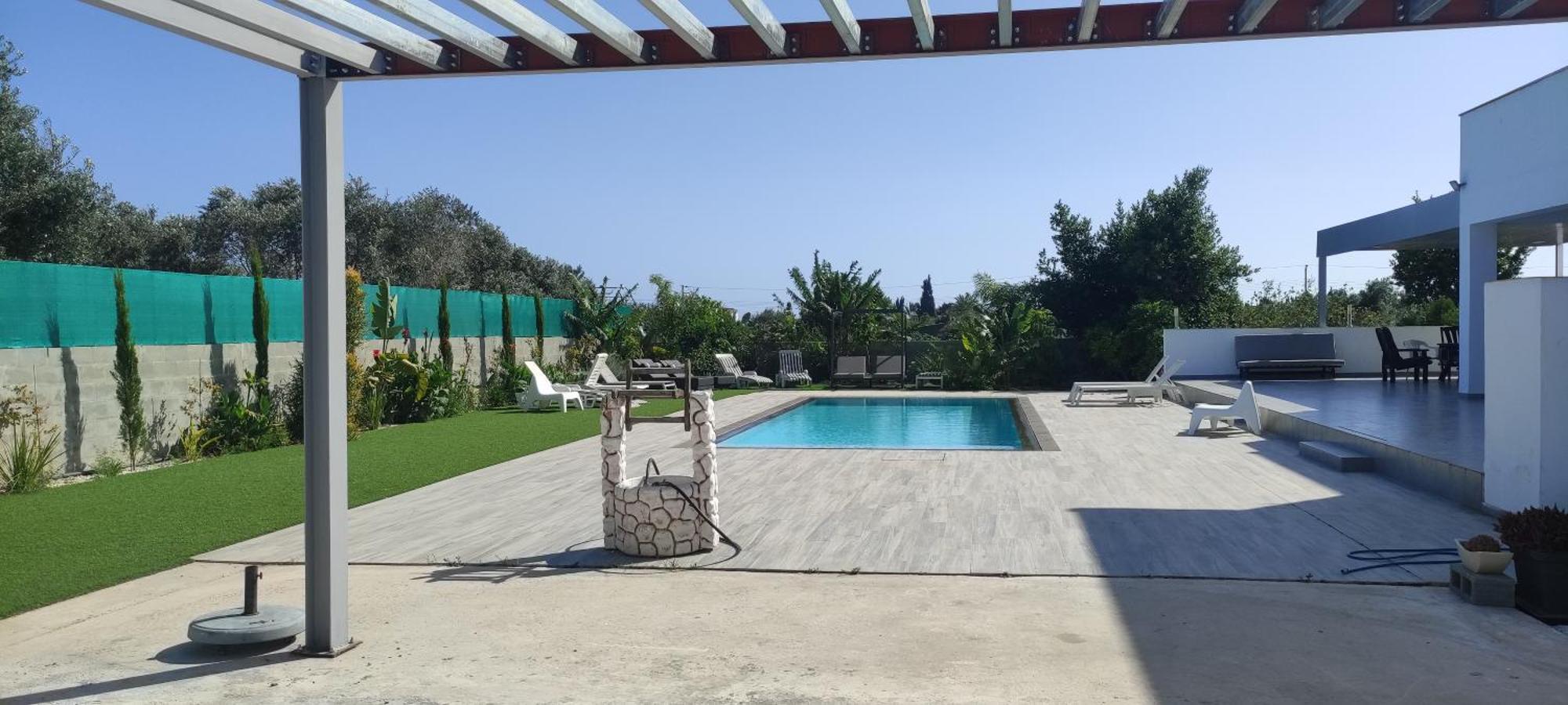 Kiti Village Villa, Cyprus, Salt-Water Pool, 6 Bedrooms, Larnaca Exterior foto